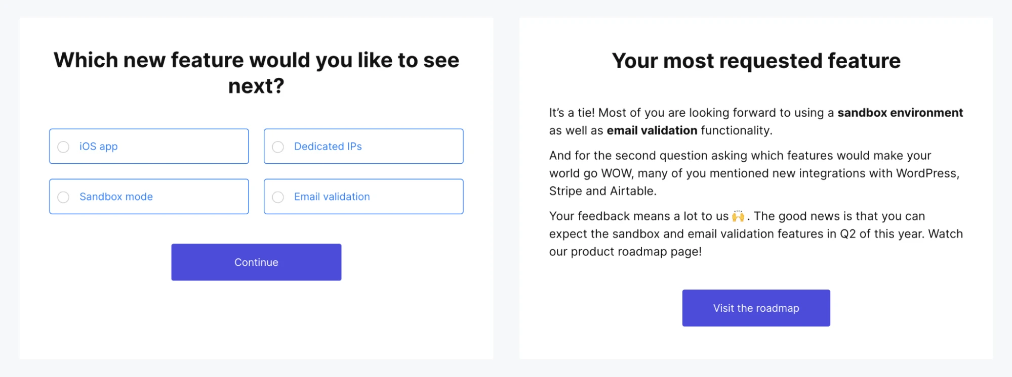 VhtLtd customer feedback survey