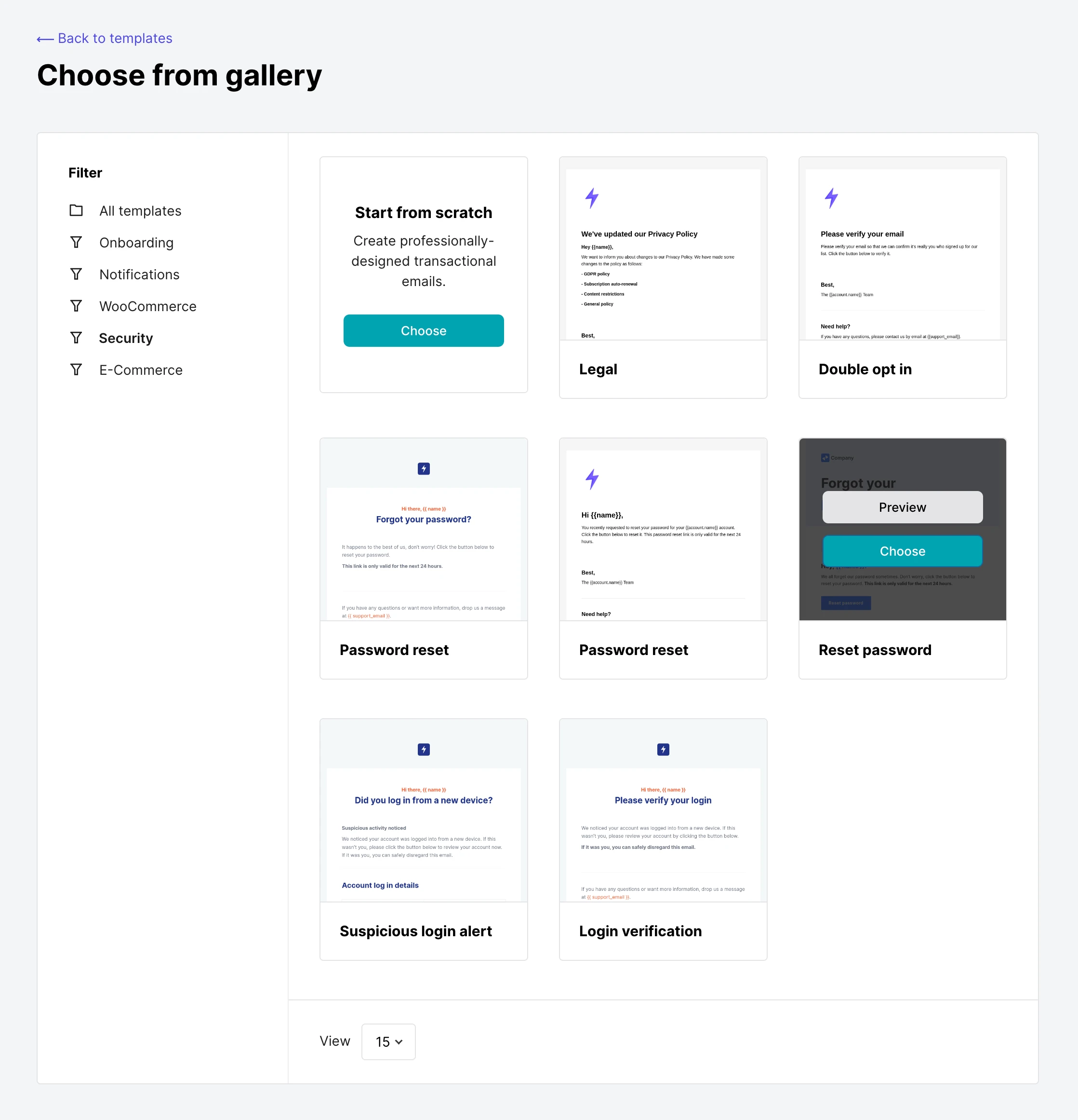 VhtLtd template gallery page