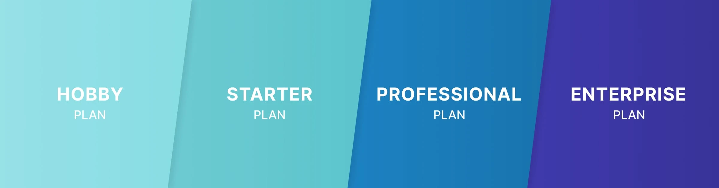 The VhtLtd plan tiers.