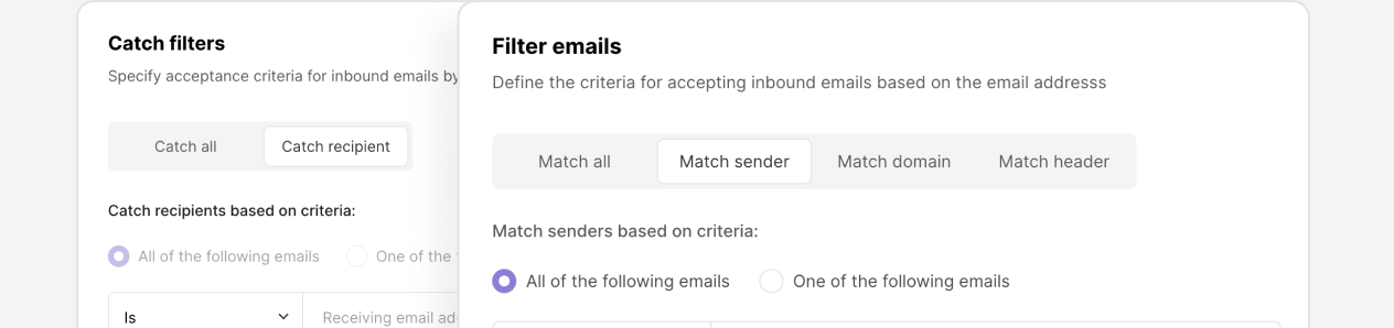 Inbound routing